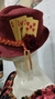 Chapéu de Malandra Vermelho