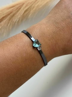 Bracelete ródio negro - comprar online