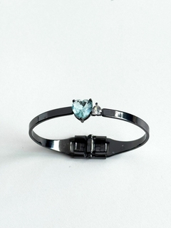 Bracelete ródio negro