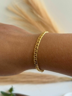 Pulseira elo grumet duplo