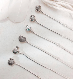 Pulseira para berloques em prata 925 - comprar online