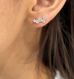 Brinco Ear cuff prata 925