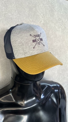 BONÉ ANTHCO 1470/1 SNAPBACK CINZA