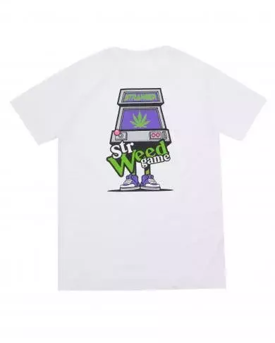 CAMISETA STRANGER WEED GAME MC