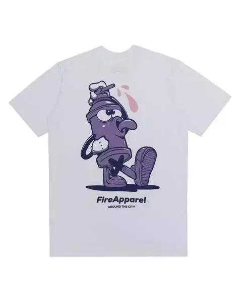 CAMISETA FIRE APPAREL PURPLE MC