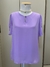 Blusa botão metalizado - comprar online