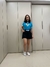 Blusa detalhe triângulo na internet
