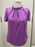 Blusa detalhe pregas