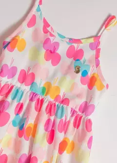 Vestido Infantil Menina – Azul Céu - comprar online