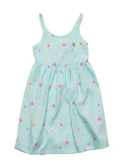 Vestido Infantil Menina – Azul Céu na internet