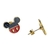 Brinco Mickey + Brinde Antialérgico Banhado a Ouro na internet