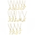 Colar pingente letra Inicial banhado a ouro - comprar online