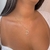 Imagem do Colar pingente letra Inicial banhado a ouro