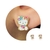 Brinco Hello Kitty banhado a Ouro Antialérgico