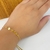 Pulseira Regulavel plaquinha feminino Banhado a Ouro com Garantia - comprar online