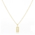 Corrente Cadeado + Pingente Moldura Ouro18k Garantia 12 Meses