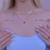 Colar Céu Azul Corrente Feminina Ouro18k Prata925 Garantia Vitalícia - loja online