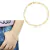 Pulseira infantil meninos banhado a ouro