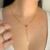 Colar Terço Feminino Prata925 Ouro18k Garantia Vitalícia - Cy Semijóias