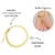 Pulseira malha banhada a ouro - comprar online