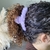 Presilhas de pelinhos p/ cabelo Moderno - Resistente na internet