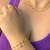 Pulseira Star Colors OURO 18k - ALTA QUALIDADE Garantia 12 meses - loja online