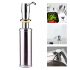 Dosador metal de embutir dispenser porta sabonete liquido e detergente - GH050