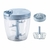 Processador de Alimentos Manual 3X1 Magic mixer 900ml 5 lâminas GH404 Azul