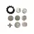 Fatiador - ralador - moedor manual kit multifunção 10x1 com acessórios 18 pçs - Branco GH403 - comprar online
