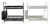 Organizador multiuso aramado com cesto lateral - 2 andares para banheiro e cozinha - Preto - GH214 - comprar online
