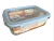 Pote de vidro hermético para alimentos com tampa plástica 1040ML - comprar online