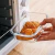 Pote de vidro hermético para alimentos com tampa plástica 1040ML