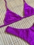 Cortininha + Calcinha asa delta rosa canelado - comprar online