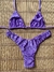 Cortininha + calcinha fita Lavanda