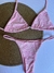 Cortininha + calcinha fita zebra rosa - comprar online