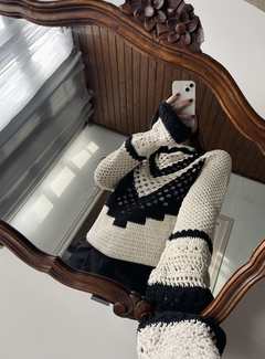 Sweater Olivia Crochet en internet