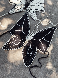 Top Mariposa Negro (L)
