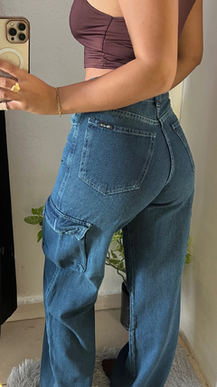 Jeans cargo óxido - comprar online