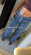 Wide leg azul