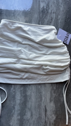 Pollera fruncidos - comprar online