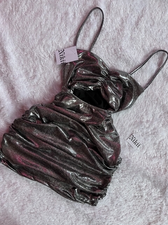 Vestido frunces