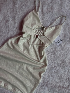Vestido hebillas gliter - comprar online