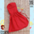 Romper Vestido Chapéuzinho Vermelho com gorro - Quedo Mãe Baby