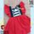 Imagem do Romper Vestido Chapéuzinho Vermelho com gorro