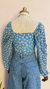 Cropped Floral - Tam P - Brechó New Look