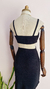 Vestido Midi Canelado - Tam M - Brechó New Look
