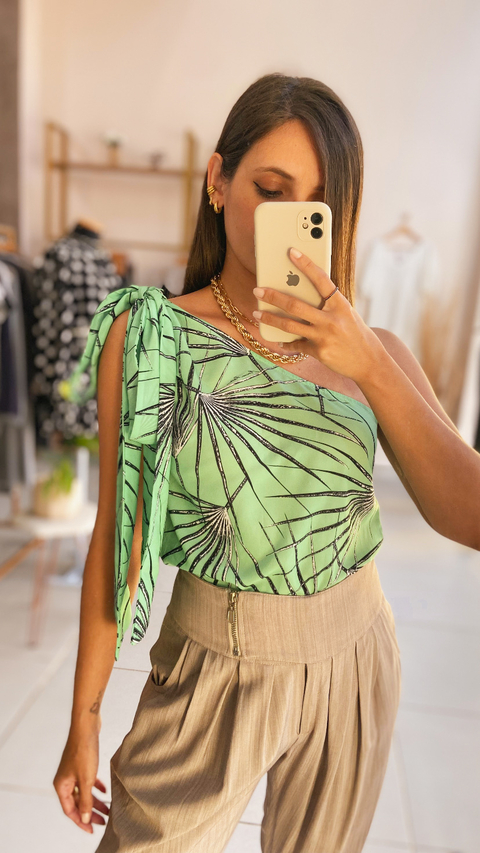 Blusa Estampada - Tam P - comprar online