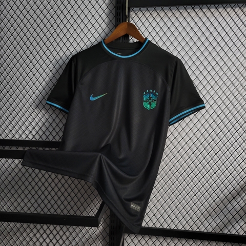 Camisa Brasil Conceito 2022 - Masculino Torcedor - Preta