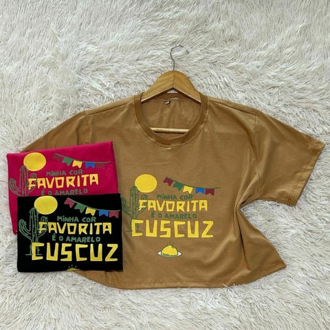 Croppeds - Minha cor favorita é o amarelo cuscuz - comprar online