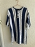 Camiseta blusa alongada listrada azul marinho vintage cgc m.officer M